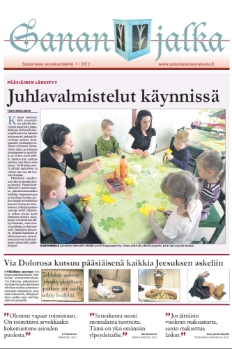 Sananjalka 1 / 2012 kansi