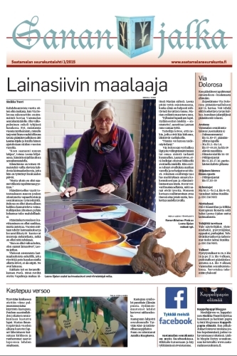 Sananjalka 1 / 2015 kansi